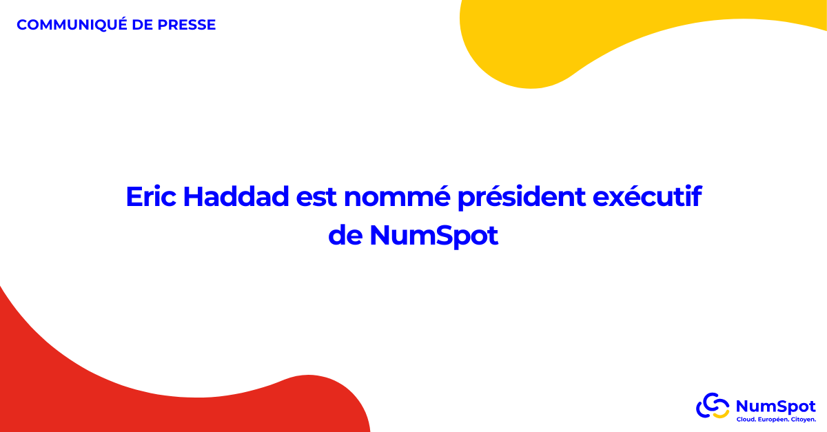 Eric Haddad est nommé président exécutif de NumSpot